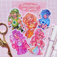 Care Bears as girls \\ Vinyl Sticker pack