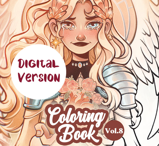 Coloring Book VL.8 \\ DIGITAL VERSION