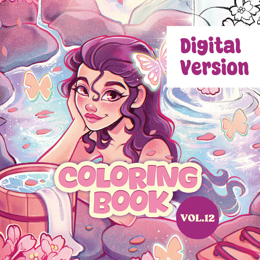 Coloring Book VL.12 \\ DIGITAL VERSION