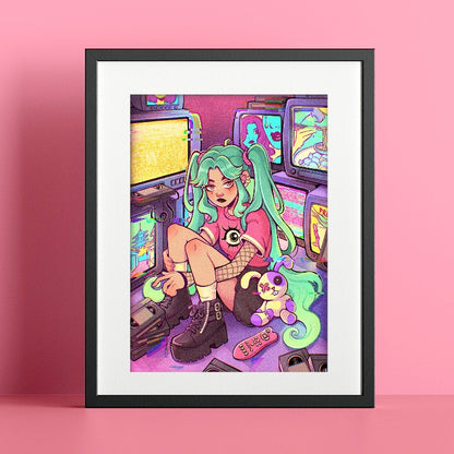 Control Room \\ Art Print