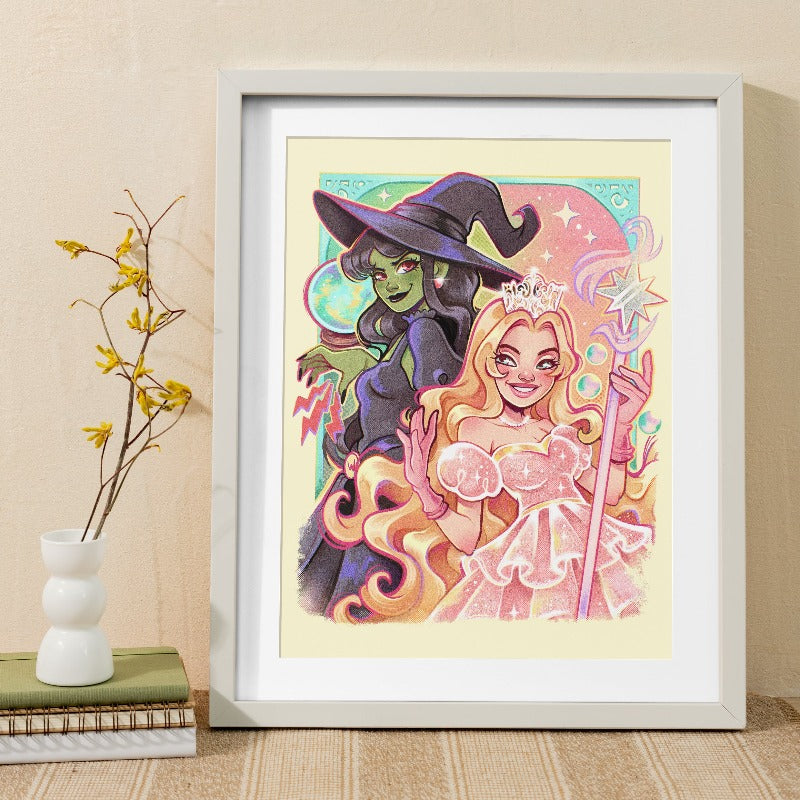 Elphaba & Glinda \\ Art Print