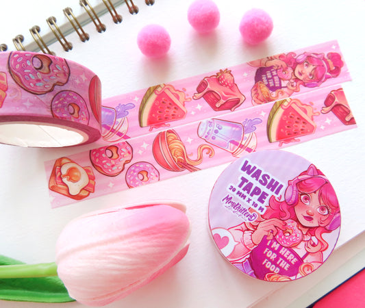 I'm here for the food \\ Washi Tape