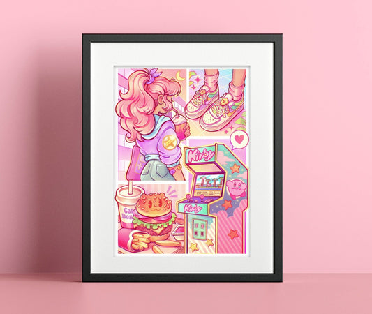 Kyra's Friday Night print\\ Art Print