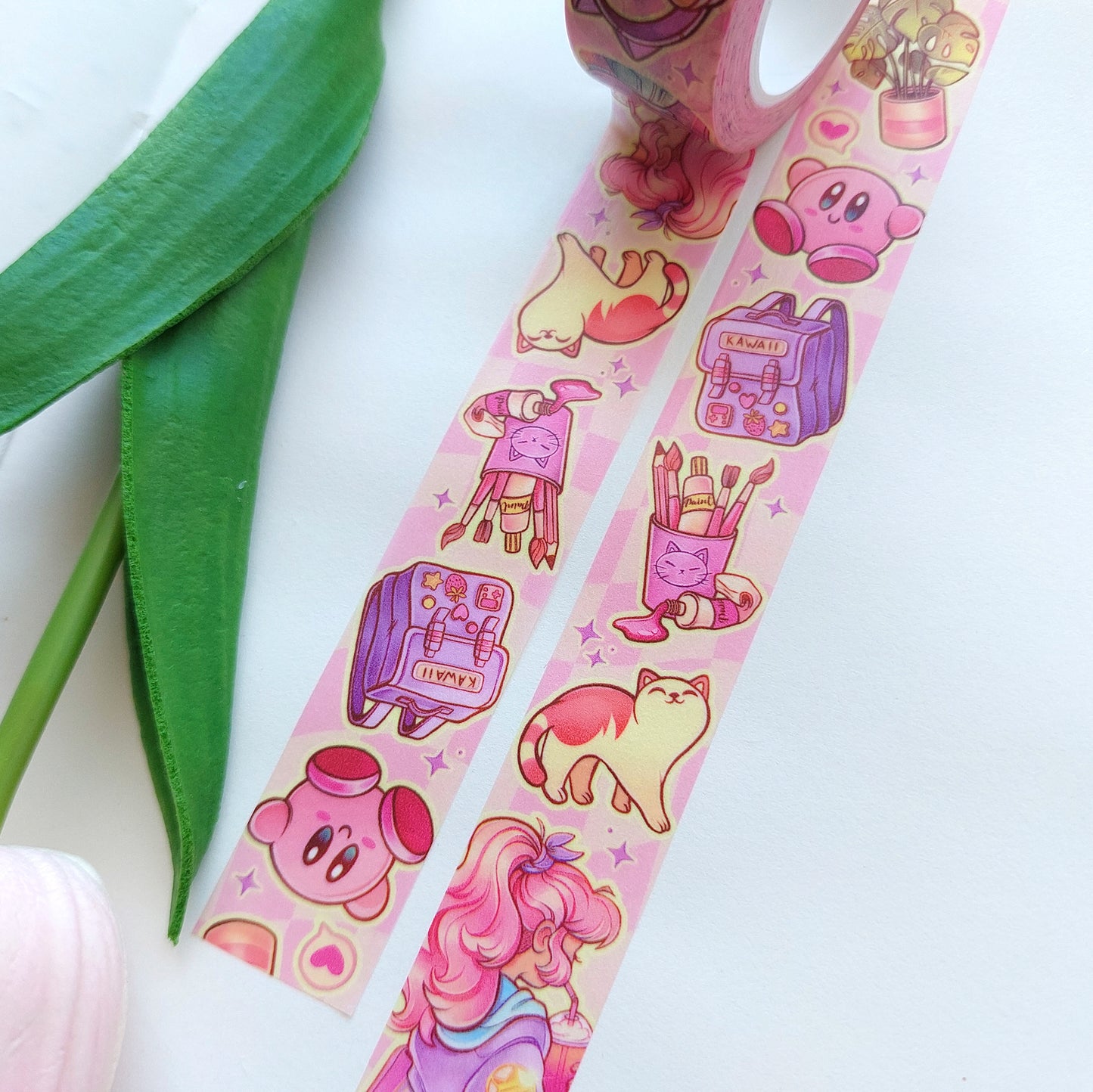 Kyra, the mysterious Kirby girl \\ Washi Tape