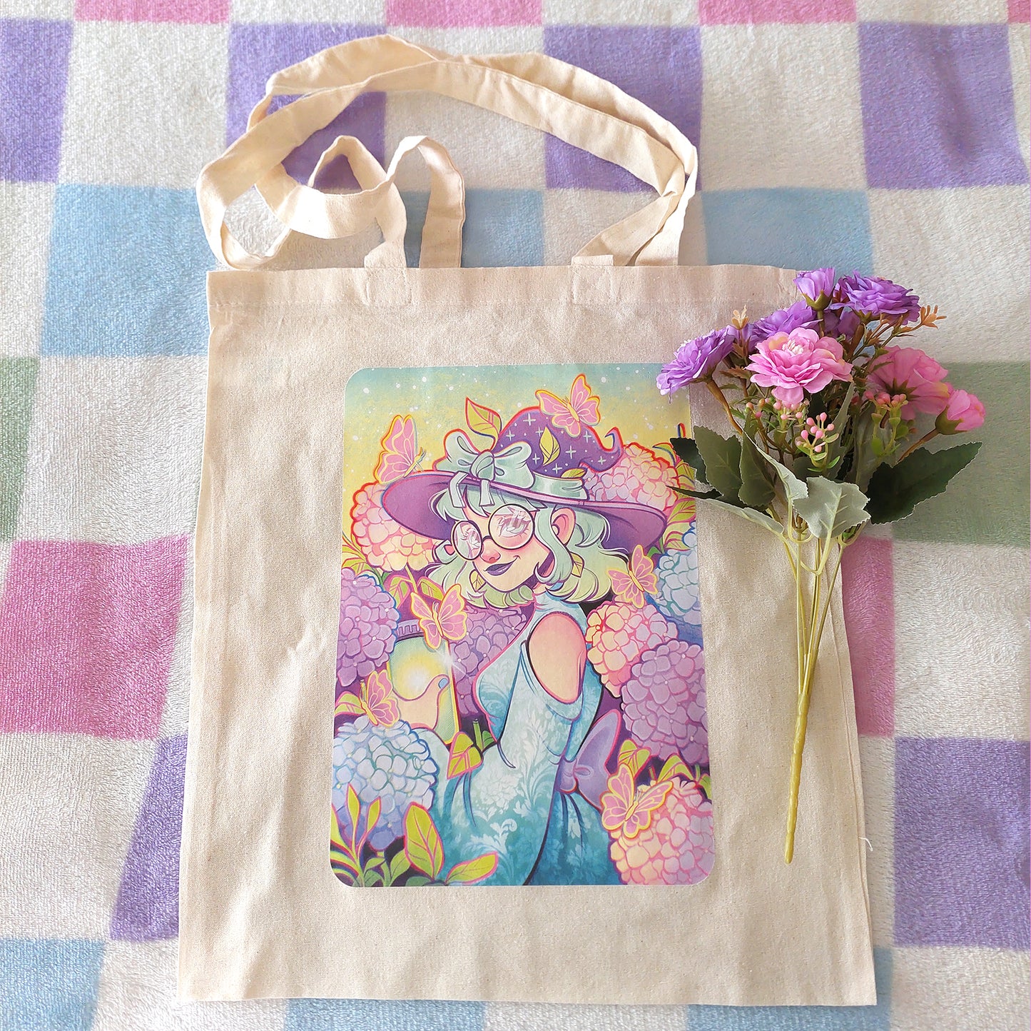 Olivia's Hydrangeas  // Tote Bag