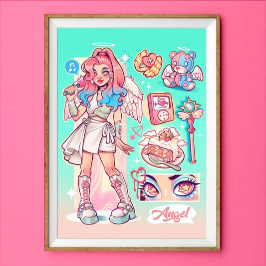 Angel \\ Art Print