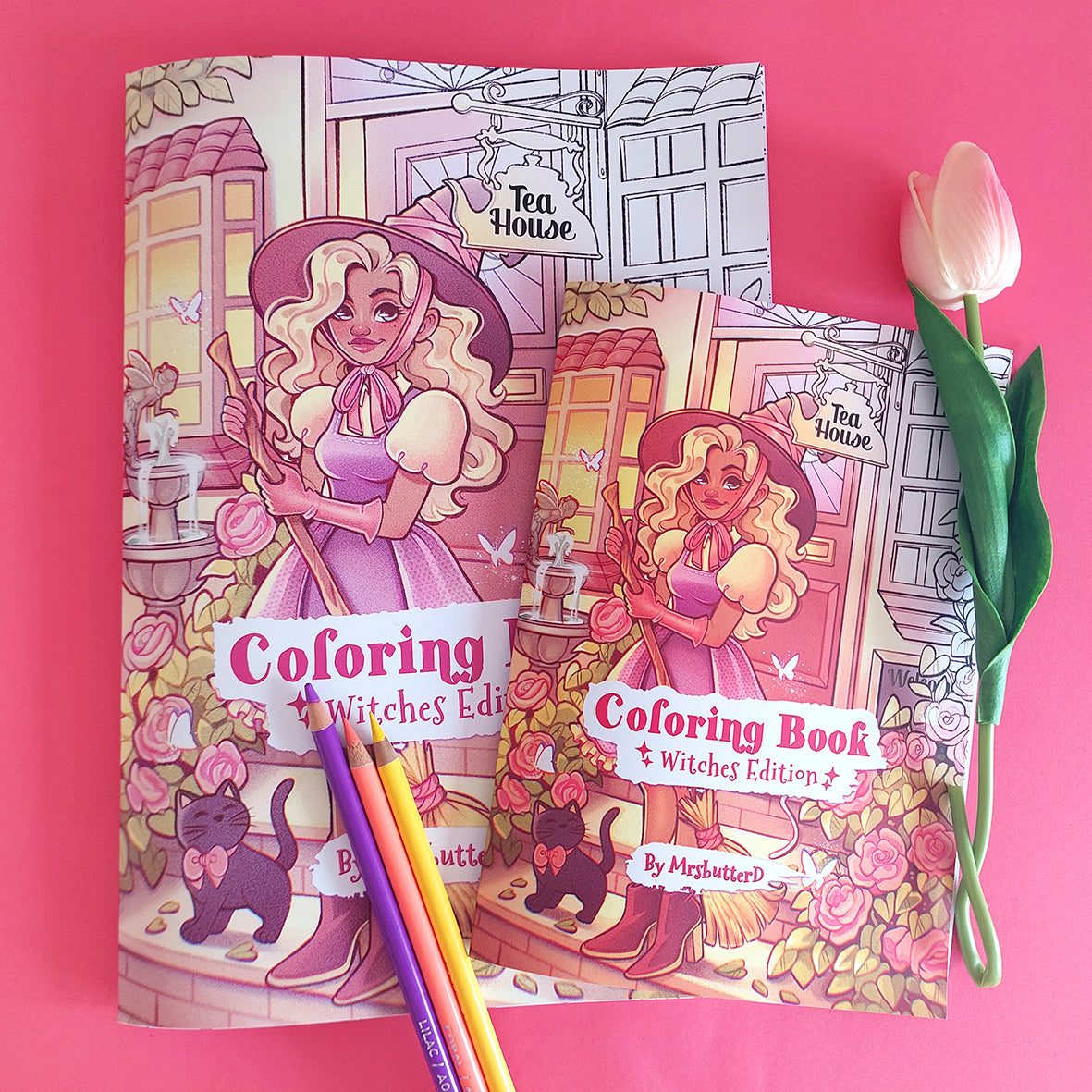 A4 SPECIAL EDITION Coloring Book \\ Witches Edition