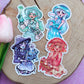 Mushroom girls \\ Vinyl Sticker pack