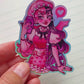 Cute Vampire \\ Holographic Vinyl Sticker