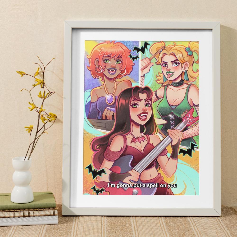 Rock Band \\ Art Print