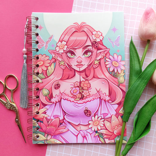 Spring Elf \\ A5 Wire-O Notebook