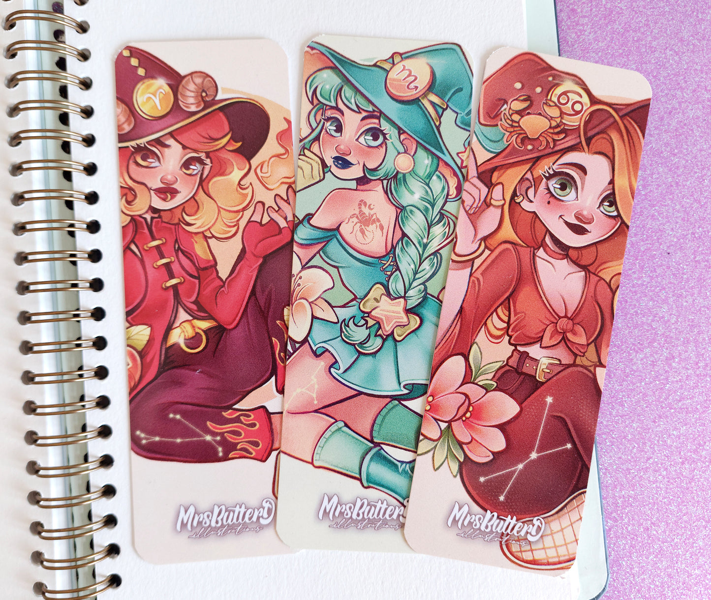 Zodiac Witches  \\ Bookmarks