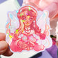 Butterfly Fairy \\ Vinyl Holographic Sticker