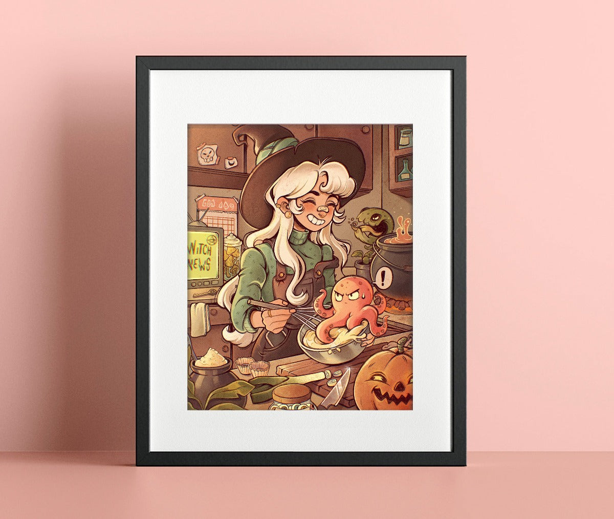 Agatha, the Chaotic witch \\ Art Print