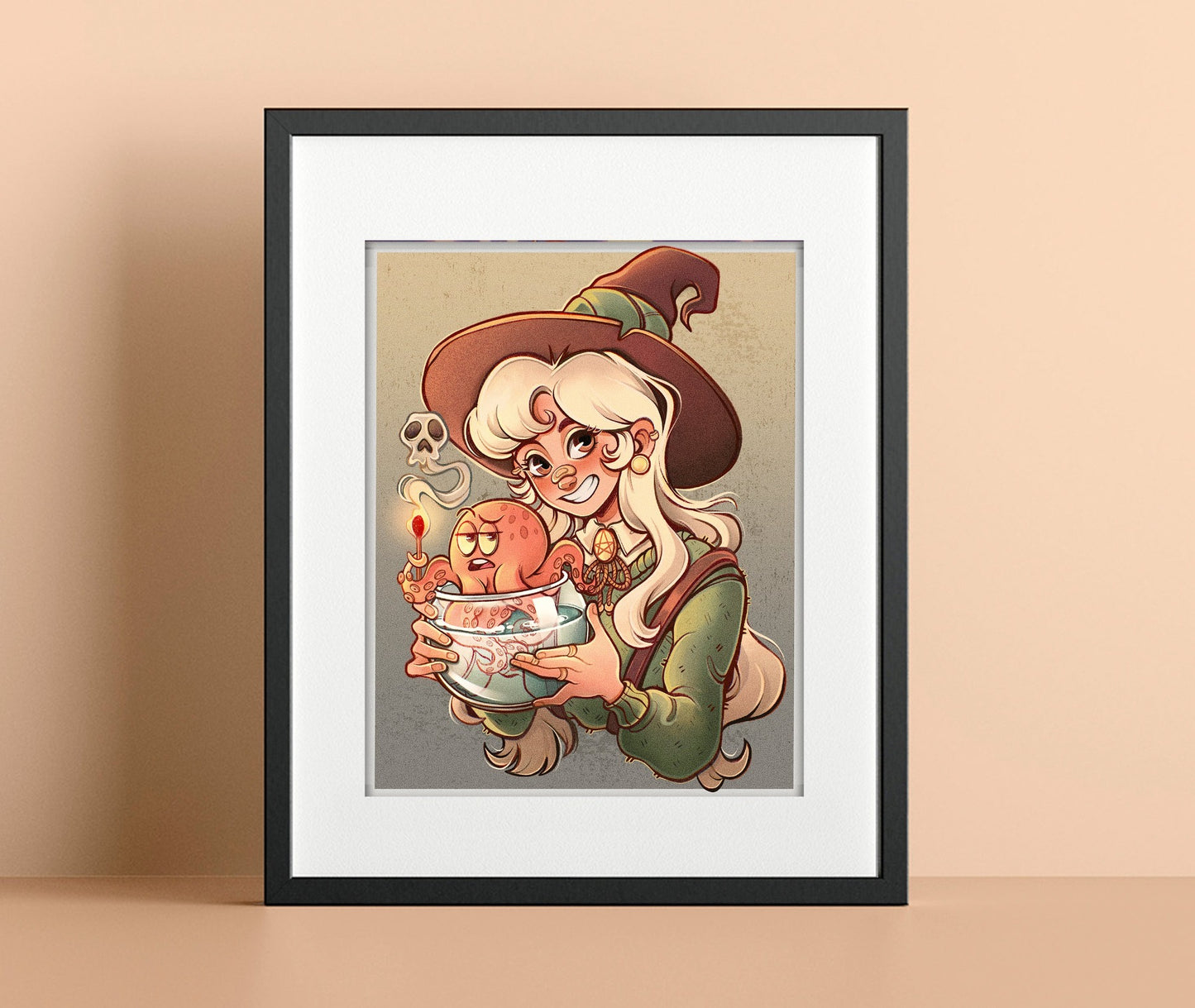 Agatha & Octavius\\ Art Print