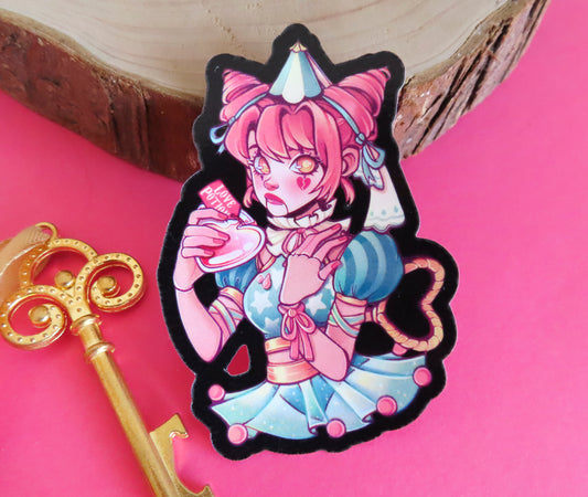 Circus doll \\ Vinyl Sticker