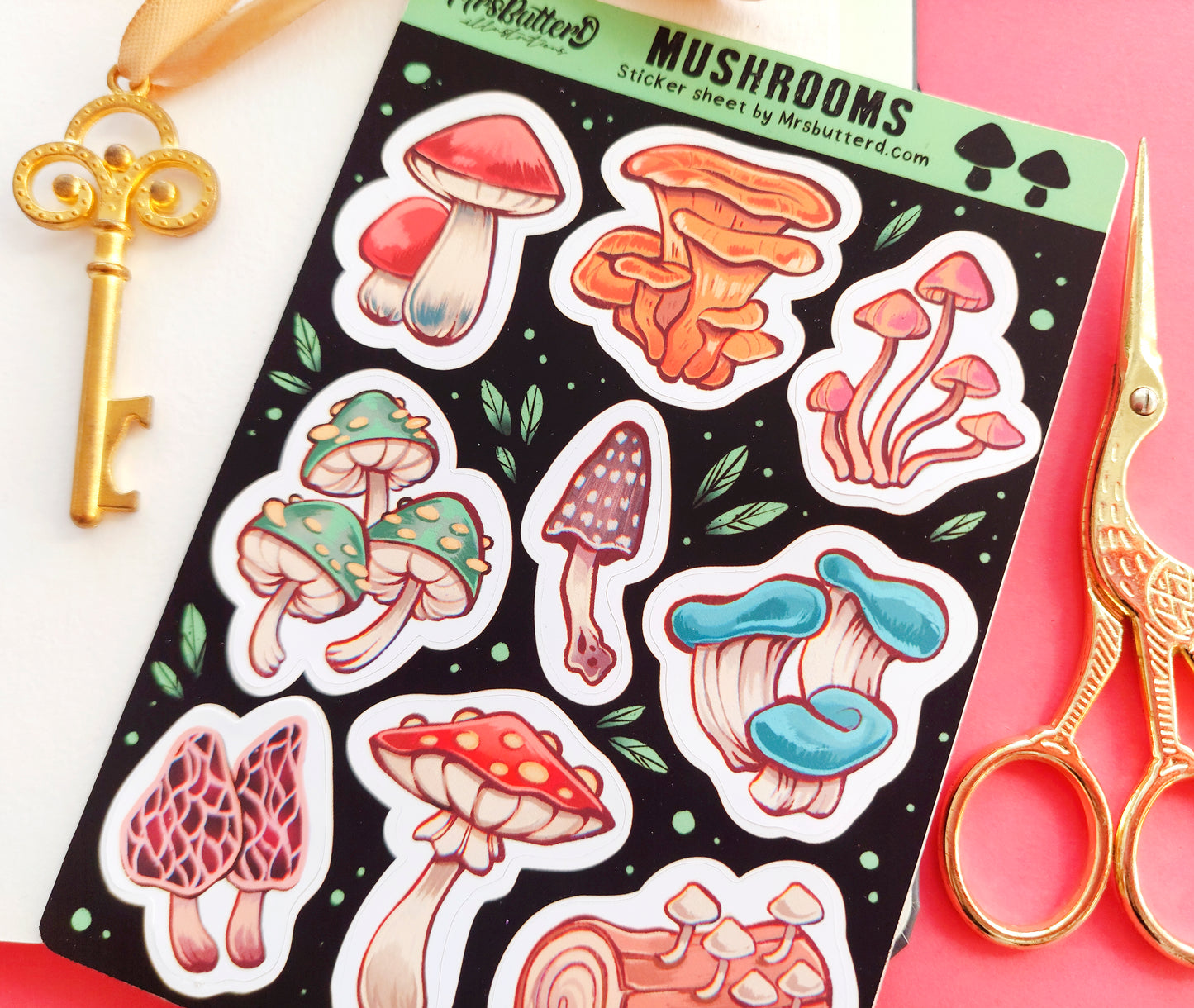 Nature Collection \\ Matte Vynil Sticker Sheets