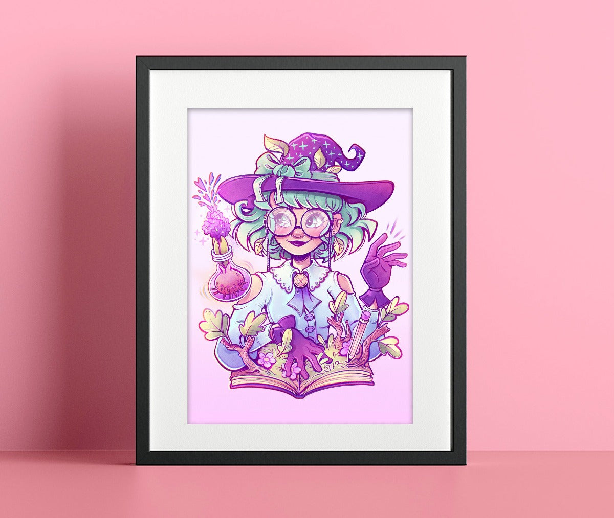 Herbal Olivia \\ Art Print