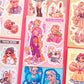 Aesthetic Princesses\\ Matte Vynil Sticker Sheet