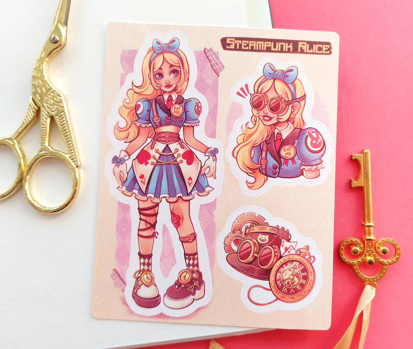 Aesthetic Princesses\\ Matte Vynil Sticker Sheet