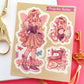 Aesthetic Princesses\\ Matte Vynil Sticker Sheet