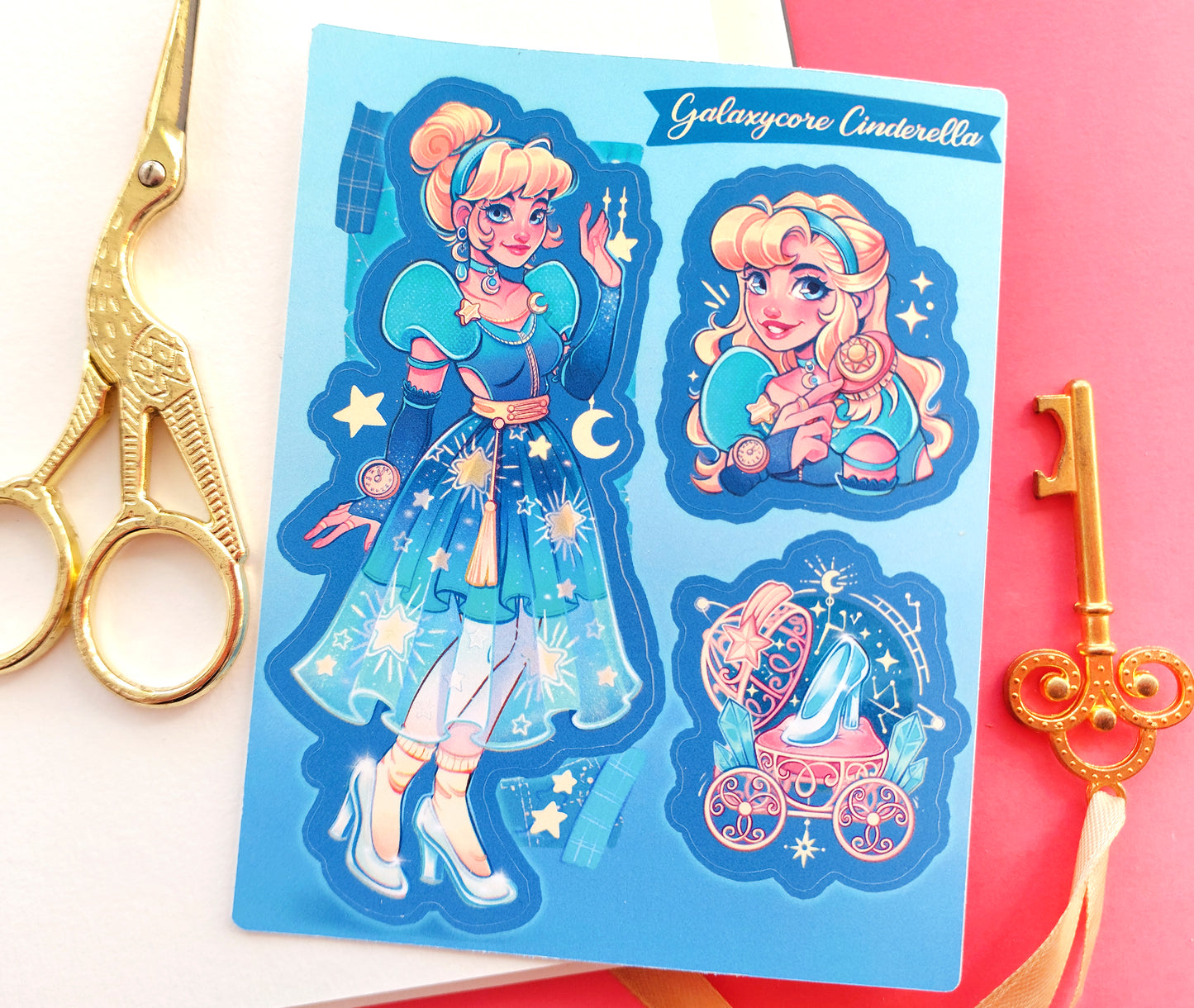 Aesthetic Princesses\\ Matte Vynil Sticker Sheet