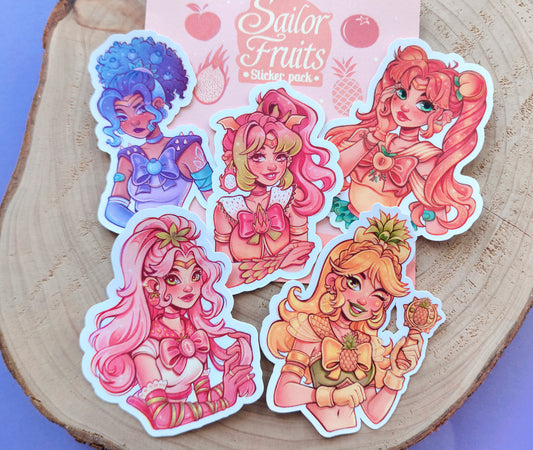 Sailor fruits \\ Vinyl Sticker pack