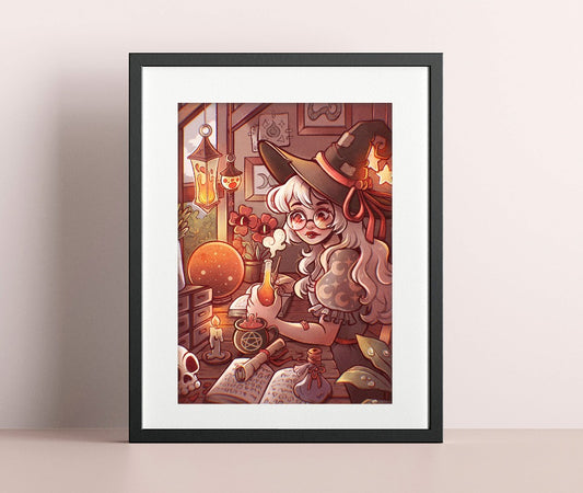 Witchcraft room \\ Art Print