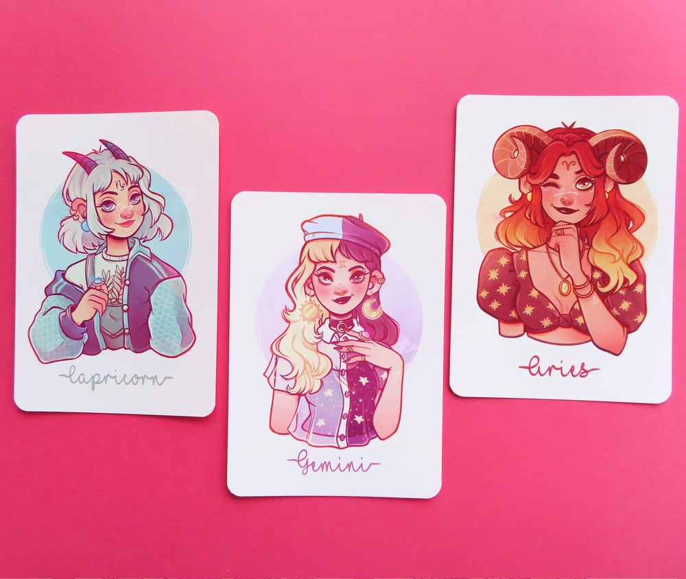 Zodiac Signs \\ Mini Prints